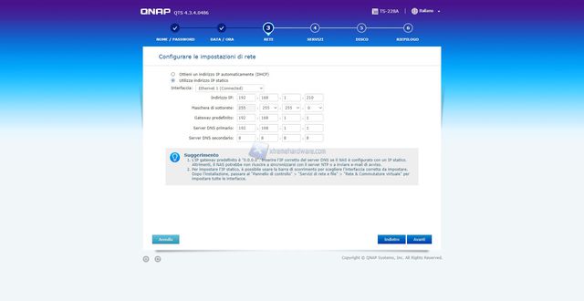 QNAP TS 228A setup 08